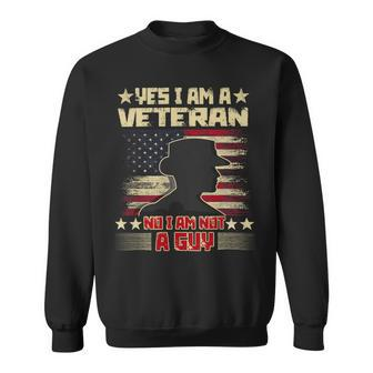 Veteran Vets Yes Im A Female Veteran Women Veterans Day 6 Veterans Sweatshirt - Monsterry CA