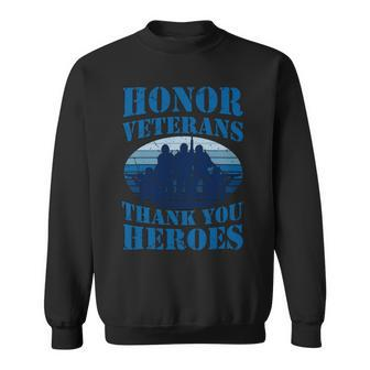 Veterans Day Honor Veterans 221 Sweatshirt - Monsterry DE