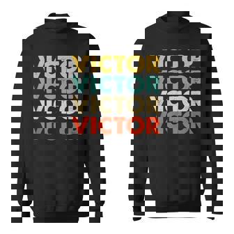 Victor Name Sweatshirt | Mazezy