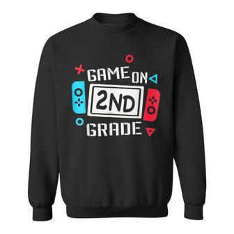 Video Game On 2Nd Grade Cool Kids Team Second Back To School Sweatshirt | Mazezy