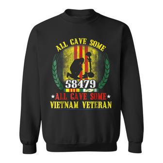 Vietnam Veteran All Gave Some 58479 Gave All Sweatshirt | Mazezy