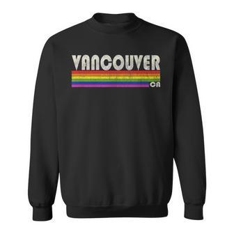 Vintage 80S Style Vancouver Ca Gay Pride Month Sweatshirt | Mazezy