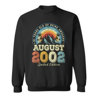 Vintage August 2002 Birthday Limited Edition 21 Year Old Sweatshirt | Mazezy