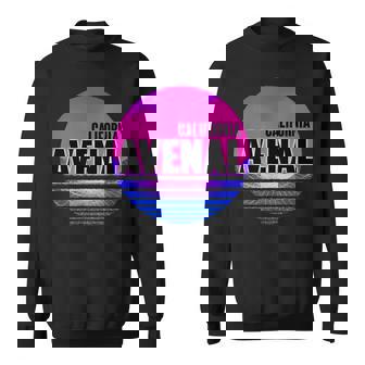 Vintage Avenal Vaporwave California Sweatshirt | Mazezy