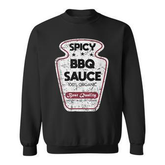 Vintage Barbecue Bbq Sauce Costume Funny Halloween Gifts Halloween Funny Gifts Sweatshirt | Mazezy