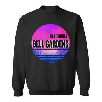 Vintage Bell Gardens Vaporwave California Sweatshirt | Mazezy