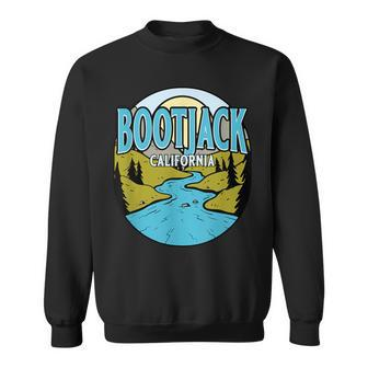 Vintage Bootjack California River Valley Souvenir Print Sweatshirt | Mazezy