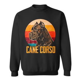 Vintage Cane Corso Lover Italian Dog Pet Cane Corso Sweatshirt | Mazezy DE