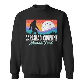 Vintage Carlsbad Caverns National Park Bigfoot Mountains Sweatshirt | Mazezy