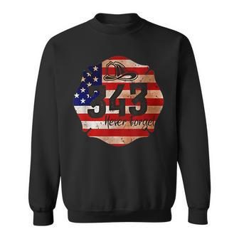 Vintage Design 343 Never Forget Memorial Day 911 Sweatshirt | Mazezy