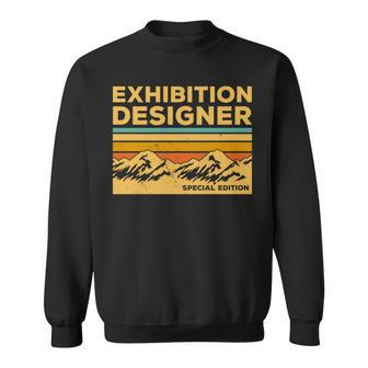Vintage Exhibition er Sweatshirt | Mazezy