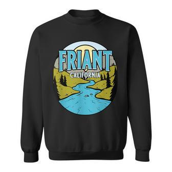 Vintage Friant California River Valley Souvenir Print Sweatshirt | Mazezy