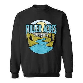 Vintage Fuller Acres California River Valley Souvenir Print Sweatshirt | Mazezy