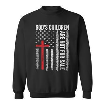 Vintage Gods Children Are Not For Sale Gods Children Quote Sweatshirt | Mazezy