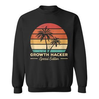 Vintage Growth Hacker Special Edition Hacking Sweatshirt | Mazezy