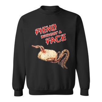 Vintage Horror Monster Fiend Without A Face Horror Sweatshirt | Mazezy