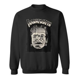 Vintage Horror Movie Monster Halloween Frankenstein Monster Halloween Funny Gifts Sweatshirt | Mazezy UK