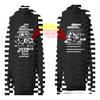 Vintage Hot Springs National Park Retro Sweatshirt | Mazezy