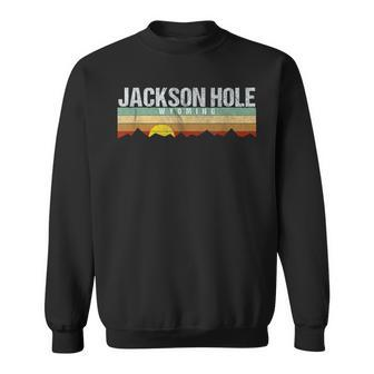 Vintage Jackson Hole Wyoming Retro Sweatshirt | Mazezy
