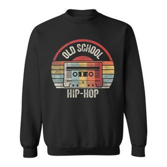 Vintage Retro Old School Hip Hop 80S 90S Cassette Music Sweatshirt - Seseable
