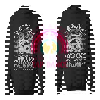 Vintage Retro Tap Dance Just A Girl Who Loves Tap Dance Sweatshirt | Mazezy