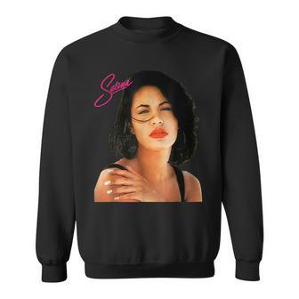 Vintage Selenas 80S Quintanilla Funny Music Retro 80S Vintage Designs Funny Gifts Sweatshirt | Mazezy