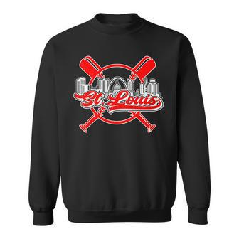 Vintage St Louis Baseball Sweatshirt | Mazezy