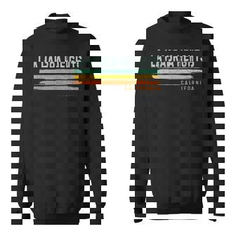 Vintage Stripes La Habra Heights Ca Sweatshirt | Mazezy