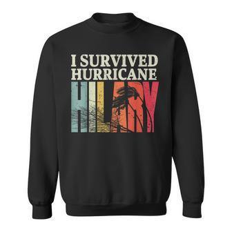 Vintage I Survived Hurricane Hilary Sweatshirt - Monsterry AU
