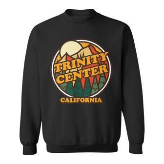 Vintage Trinity Center California Mountain Hiking Souvenir Sweatshirt | Mazezy