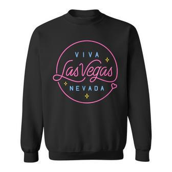 Viva Las Vegas Nevada Sweatshirt - Seseable