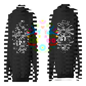 Viva Mexico Patriot Mexican Independence Day Peacock Animal Sweatshirt | Seseable UK