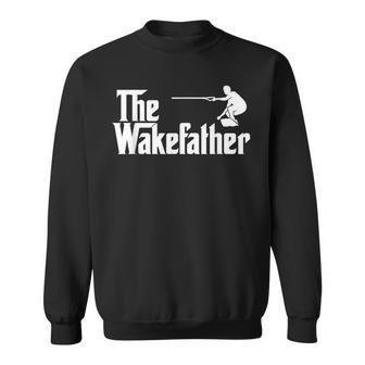 The Wake Father Wakeboard Skurfer T Sweatshirt | Mazezy