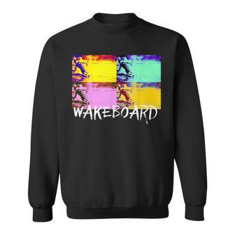 Wakeboarding Retro Wakeboard T Sweatshirt | Mazezy