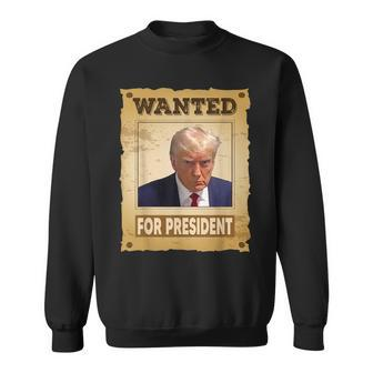 Wanted Donald Trump For President Hot Vintage Legend Sweatshirt | Mazezy