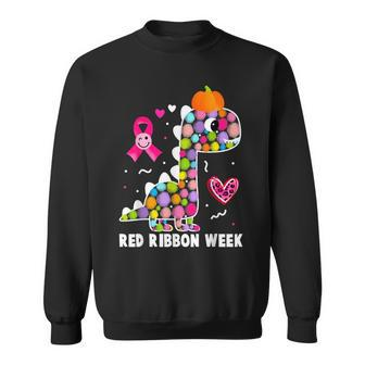 We Wear Red Ribbon Week Awareness Red Ribbon Week Toddler Sweatshirt - Thegiftio UK