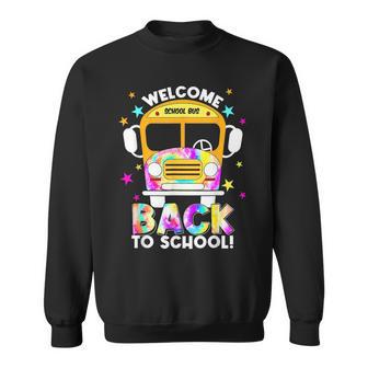 Welcome Back To School For Bus Drivers Transportation Dept Sweatshirt - Monsterry