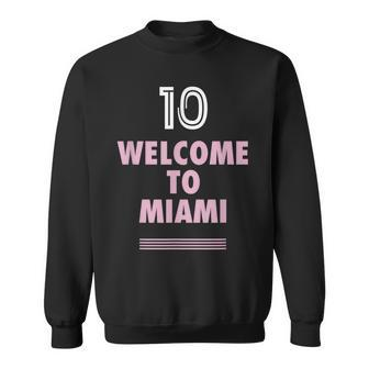 Welcome To Miami 10 - Goat Sweatshirt - Seseable