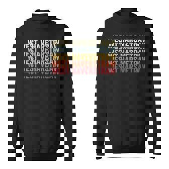 West Haverstraw New York West Haverstraw Ny Retro Vintage Sweatshirt | Mazezy