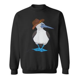 Western Blue Footed Booby Cowboy Blue Footed Booby Lover Sweatshirt | Mazezy