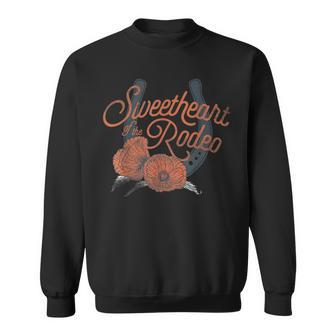 Western Sweetheart Of The Rodeo Cowgirl Cowboy Southern Sweatshirt | Mazezy