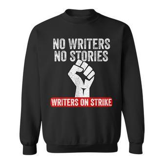 Wga Writers Guild Of America On Strike Wga Anti Ai Chatbots Sweatshirt - Monsterry AU
