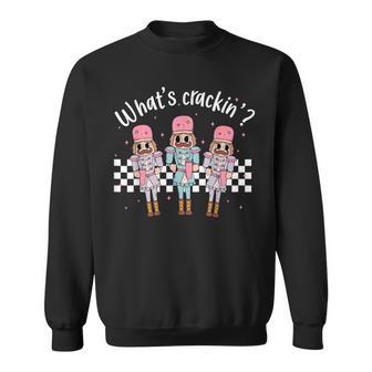 What’S Crackin' Nutcracker Stanley Tumbler Christmas Xmas Sweatshirt | Mazezy
