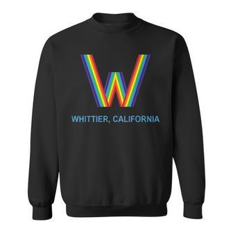 Whittier California City Flag Socal Los Angeles County Sweatshirt | Mazezy
