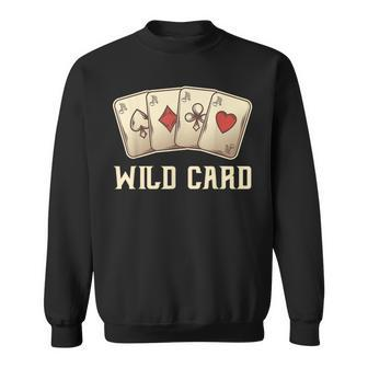 Wild Card Blackjack Sweatshirt | Mazezy