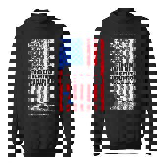 Wildland Firefighter Pride Firefighting Fireman Sweatshirt | Mazezy