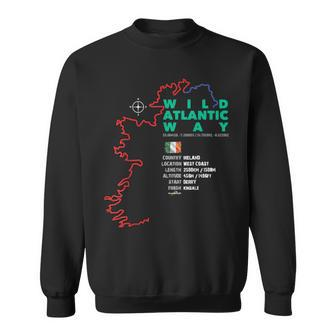 Wilds Atlantic Way Ireland Sweatshirt | Mazezy