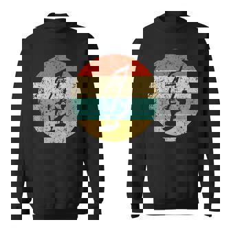 Windsurfing Vintage Retro Windsurfer Sweatshirt | Mazezy