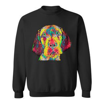 Wirehaired Vizsla Dog Sweatshirt | Mazezy