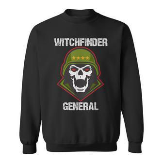 Witchfinder General Creepy Halloween Horror Witch Hunt Halloween Sweatshirt | Mazezy